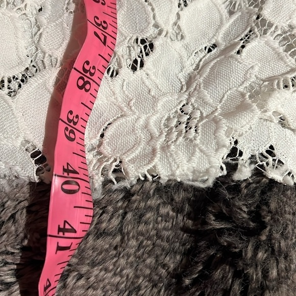 FULOUNGE Vintage style Floral Lace Mini Dress Sz - Picture 7 of 14